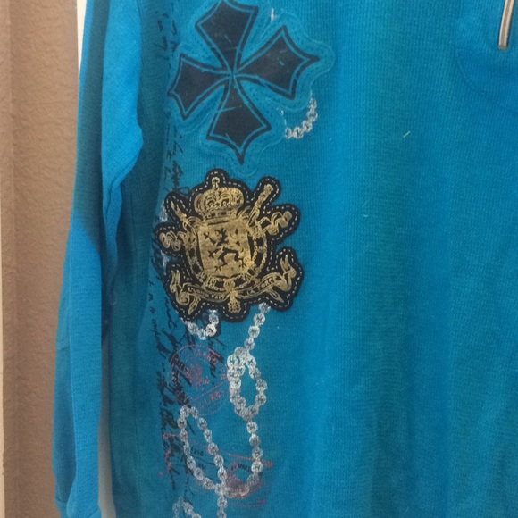 FINAL MARKDOWN UNIQUE ladies top medium 10/12 - Picture 4 of 6